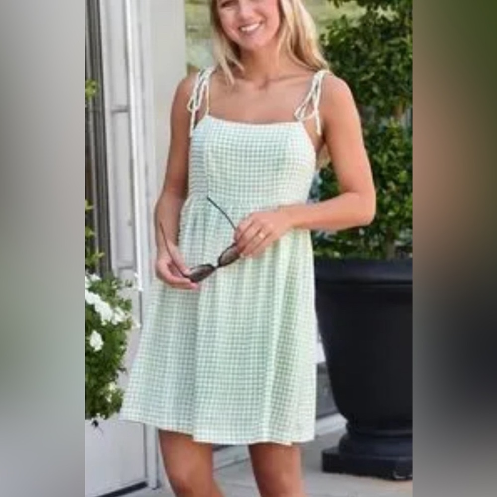 Altar’d State Gingham Mini Dress
